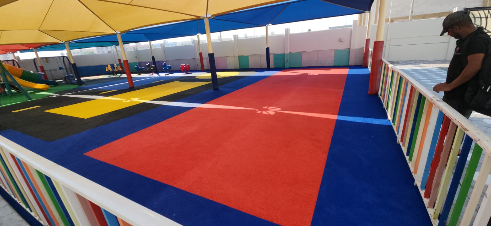 School Tennis Flooring 2