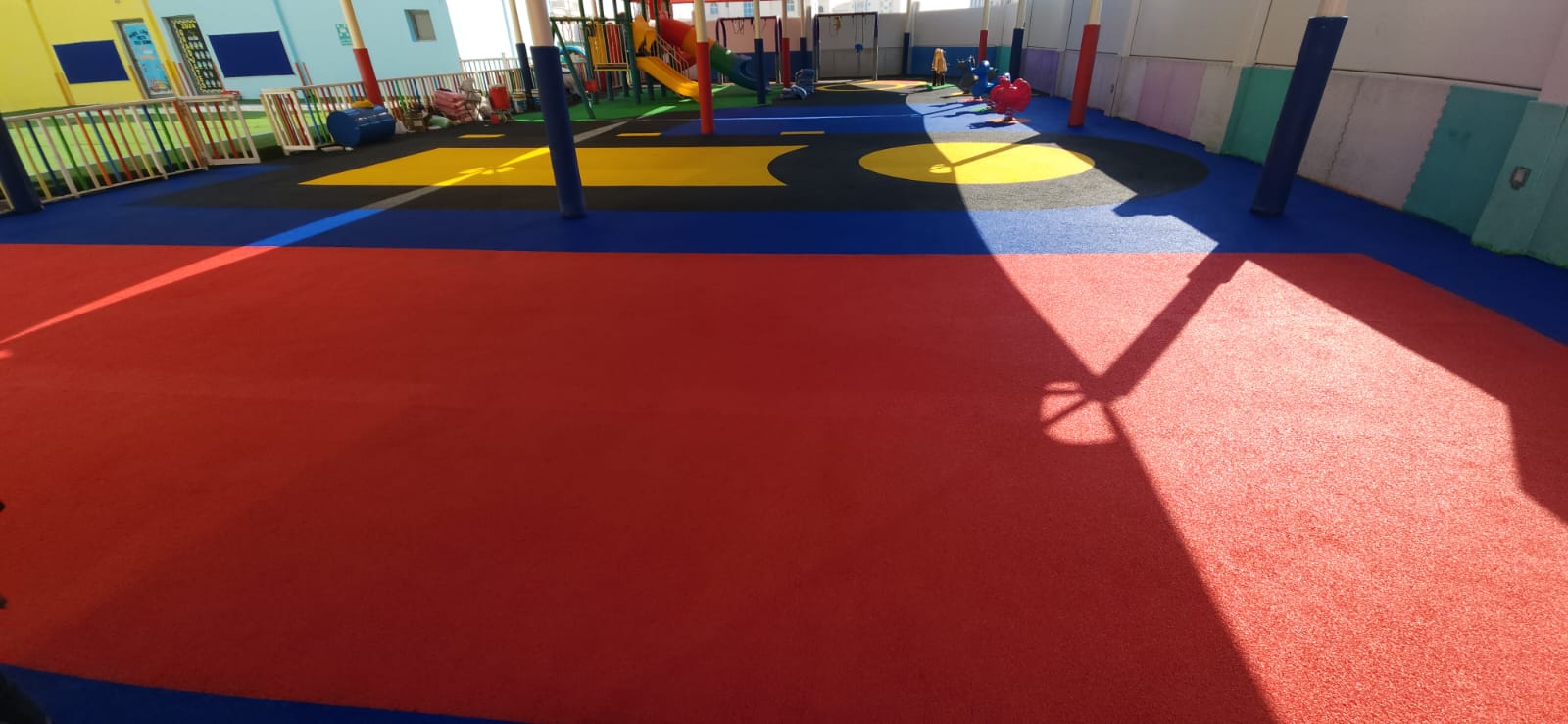 School Tennis Flooring