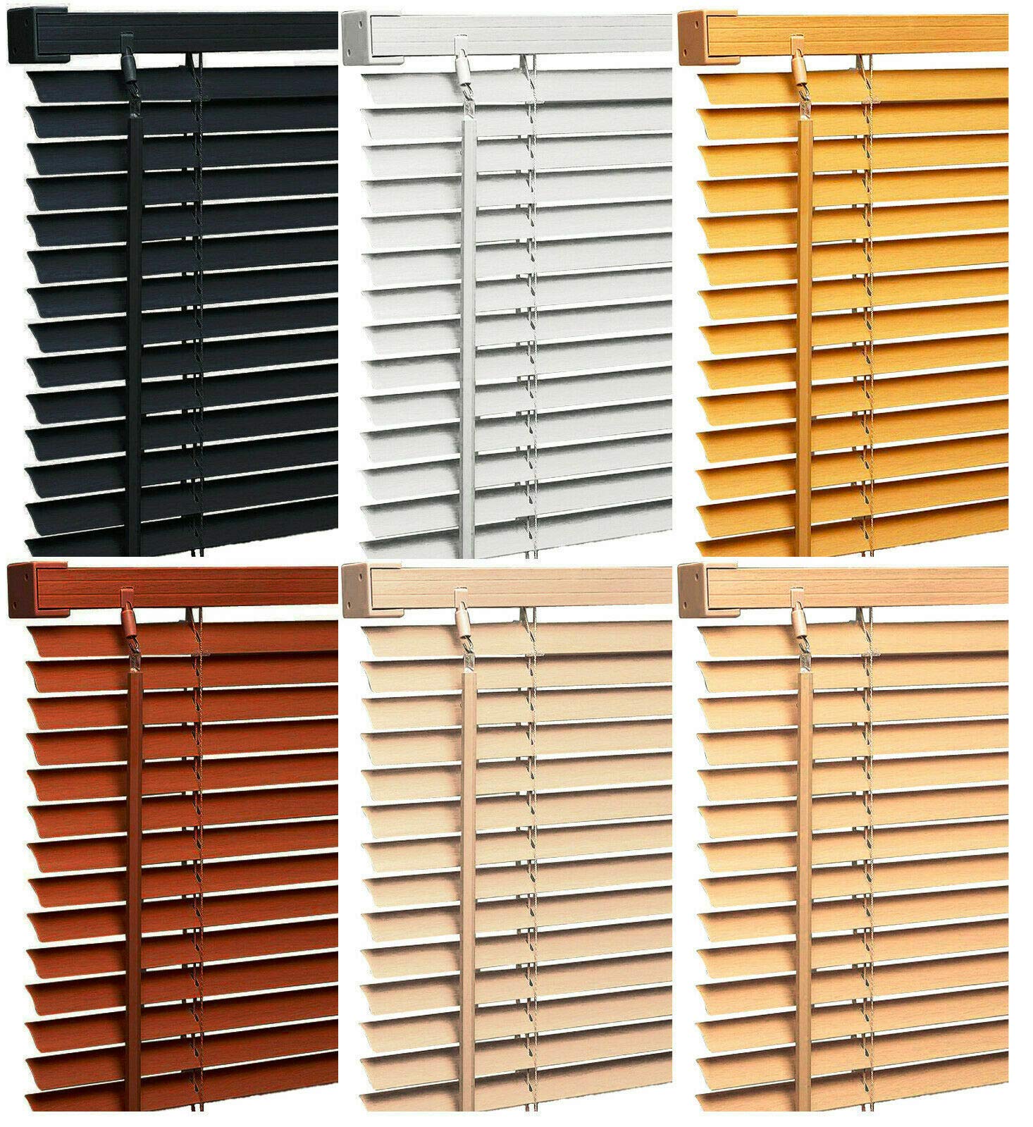 Wooden Venetian blinds